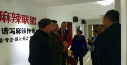 灌縣老媽喜迎美國友人造訪，國際領域將增歐美市場